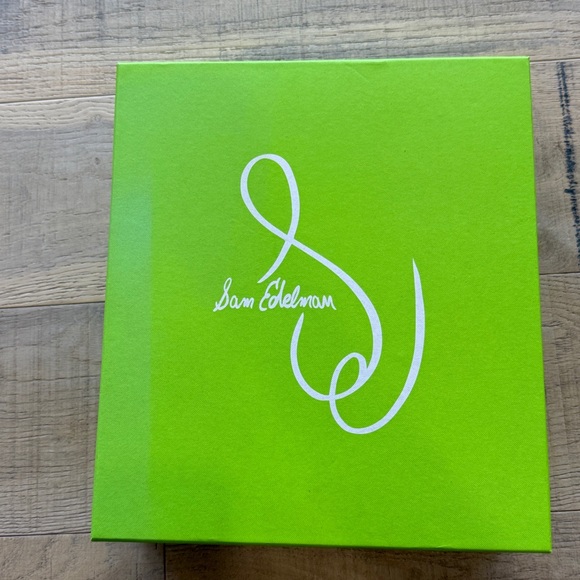 BNWT SAM EDELMAN IVETTE SESAME SUEDE BLOCK HEEL BOOTIES I3314L2250 - Picture 5 of 7